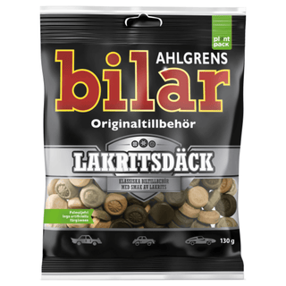 Ahlgrens Bilar Lakritsdäck 42 X 110 G