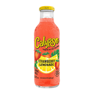 Calypso Strawberry Lemonade 473 ml – Jordgubbsläsk med Frisk Citron