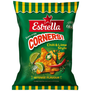 Estrella Corners Chili Lime 10 X 160 G