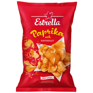 Estrella Paprika & Havssalt 21 X 175 G