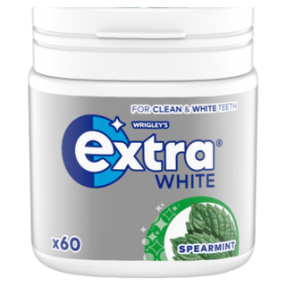 Extra Bottle White Spearmint 6 X 84 G