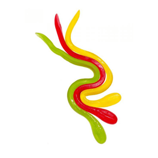 GRA Huggorm Fruktgodis 2 KG – Färgglada Gelégodisar