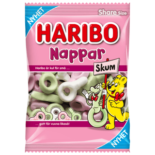 Haribo Nappar Skum 12 X 120 G