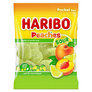 Haribo Sura Persikor 24 X 70 G