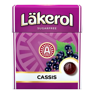Läkerol Cassis Sockerfri 48 X 25 G