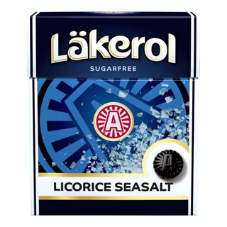 Läkerol Licorice Seasalt Sockerfri 48 X 25 G