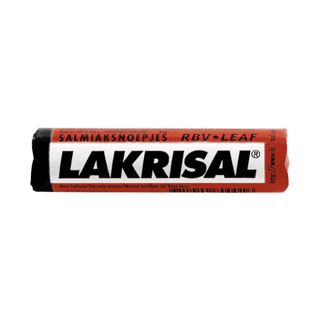 Lakrisal Salmiak Röd Leaf 25g – Intensiv Lakritssmak med Salmiak