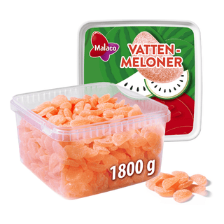 Malaco Vattenmeloner 1,8 KG