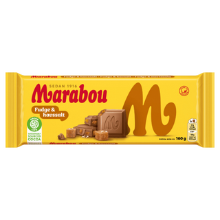 Marabou Fudge & Havssalt 16 X 160 G