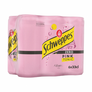 Schweppes Pink Tonic Zero 24 X 33 CL