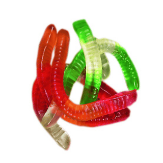 Trolli Daggmaskar Frukt 1 KG