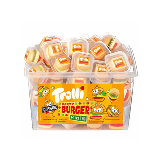 Trolli Mini Burger 0,6 KG – Läcker Godisburgare