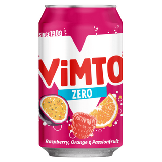 Vimto Zero Raspberry, Orange & Passion 20 X 33 CL