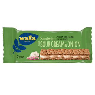 WASA Sandwich Sourcream & Onion 24 X 40 G