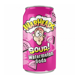 Warheads Sour Soda Watermelon 355 ml