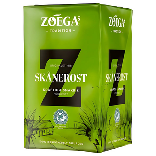 Zoegas Skånerost Bryggkaffe Mörk 12 X 450 G