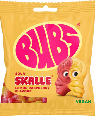 BUBS Lemon Raspberry SKALLE 12 X 155 G