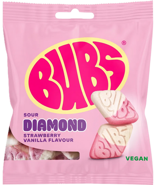 BUBS Strawberry/Vanilla DIAMOND 12 X 155 G