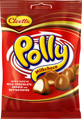 Cloetta Polly Milkchoco Röd 20 X 130 G