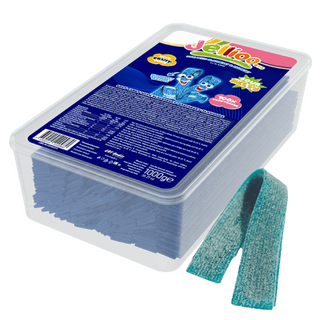 Jellioo Sour Blackberry & Raspberry Belts 1 KG