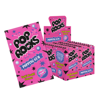 Pop Rocks Magic Gum Tutti Frutti 50 X 7 G