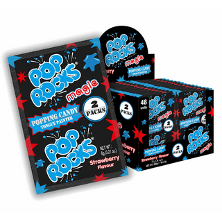 Pop Rocks Magic Strawberry 48 X 6 G