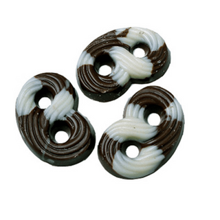 Oj Choklad Brunvita kringlor 2 KG