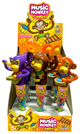 Funny Candy Music Monkey 12 X 12 G