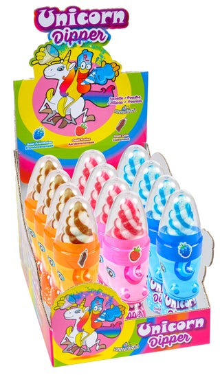 Funny Candy Unicorn Dipper 12 X 50 G