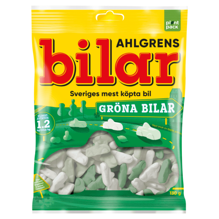 Ahlgrens Bilar Gröna 42 X 100 G