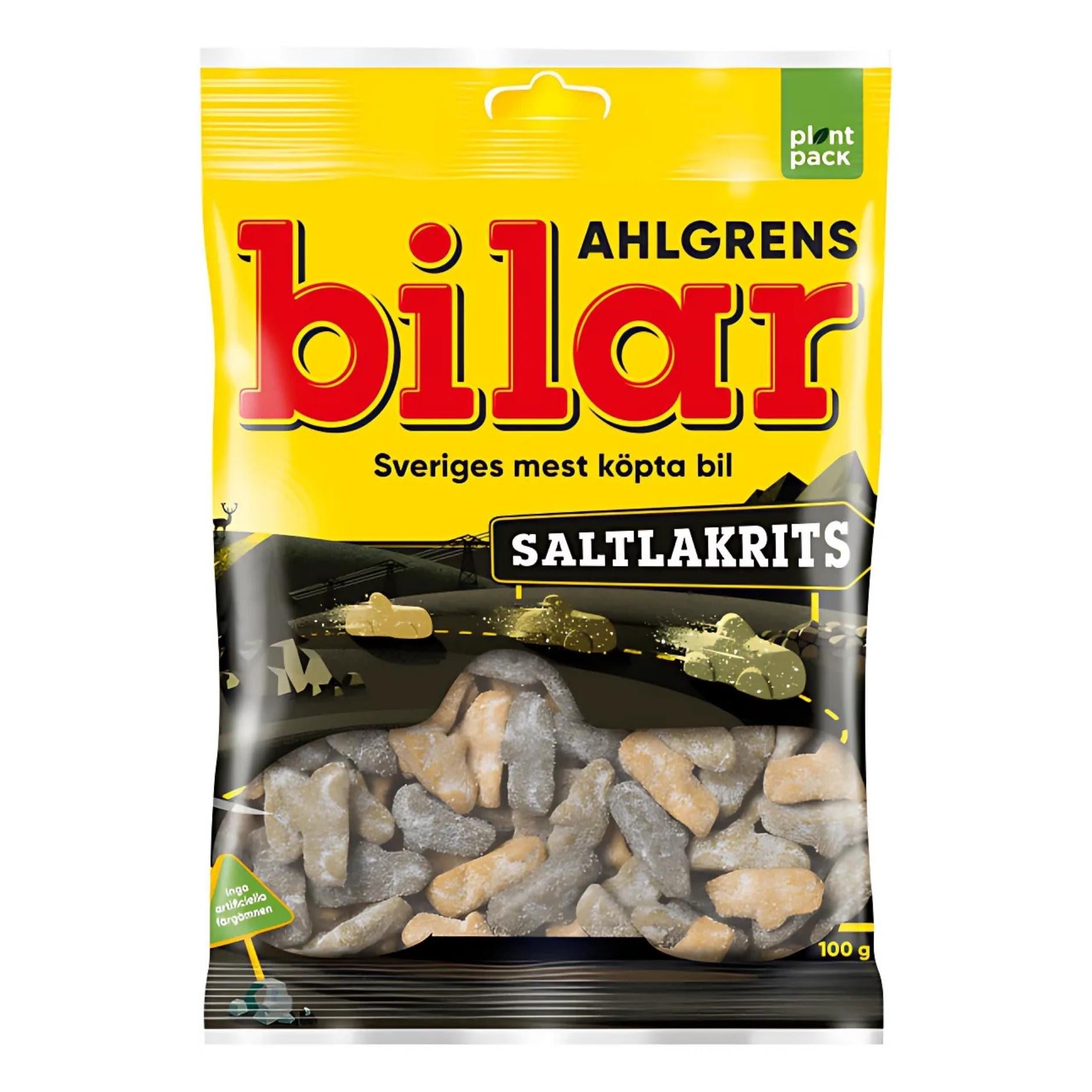 Ahlgrens Bilar Saltlakrits 42 X 100 G