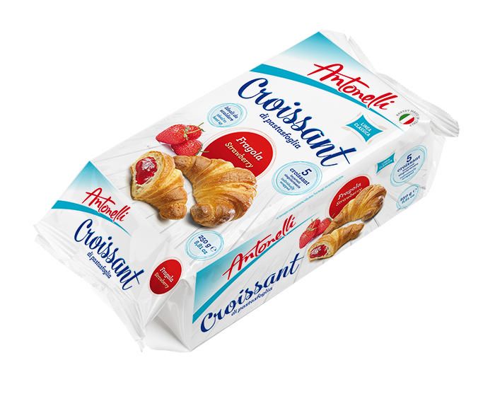 Antonelli Croissanter Jordgubb 5-pack – Färska, Lyxiga Smaker till Grossistpris