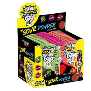Brain Blasterz Sour Powder Lolly 30 X 10 G