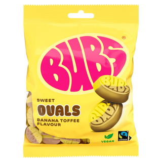Bubs Banana Toffee OVALS 12 X 90 G