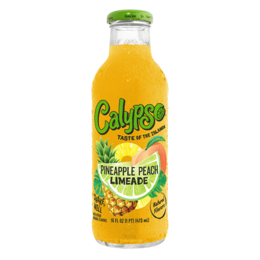 Calypso Pineapple Peach Limeade 473 ml -- Exotisk Limead med Ananas & Persika