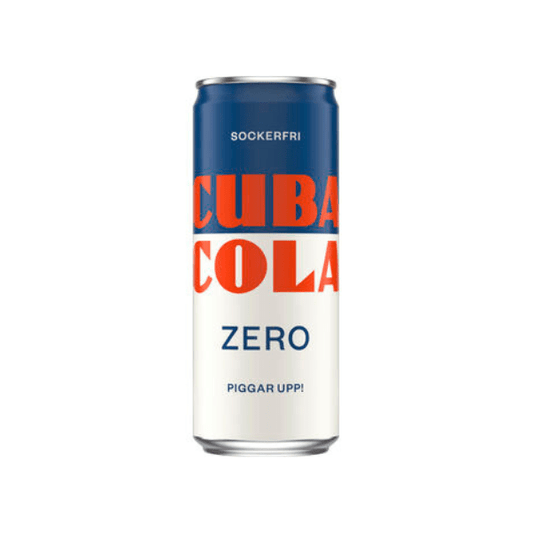 Cuba Cola Zero 33 CL – Sockerfri Dryck