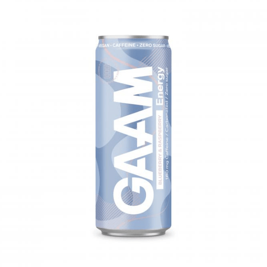 GAAM Energy Drink Blueberry Raspberry 33 CL