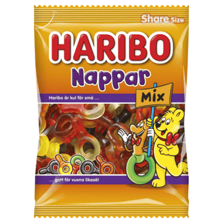Haribo Nappar Mix 16 X 170 G