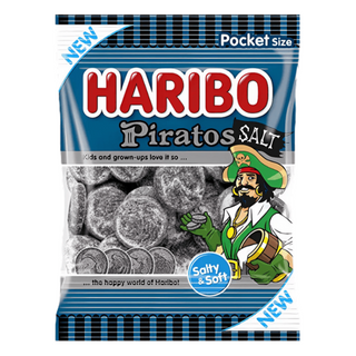 Haribo Piratos Salt 28 X 70 G