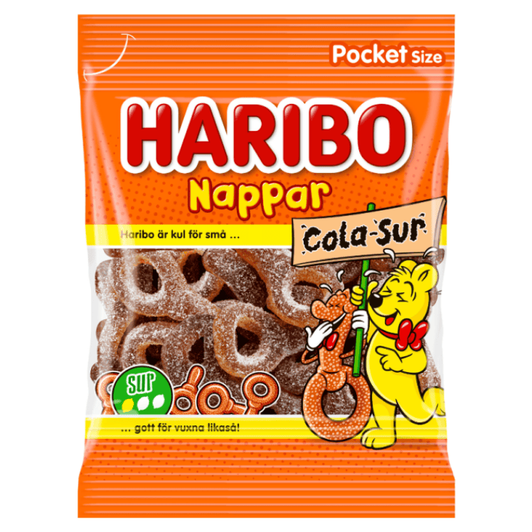 Haribo Sura Colanappar 22 X 70 G