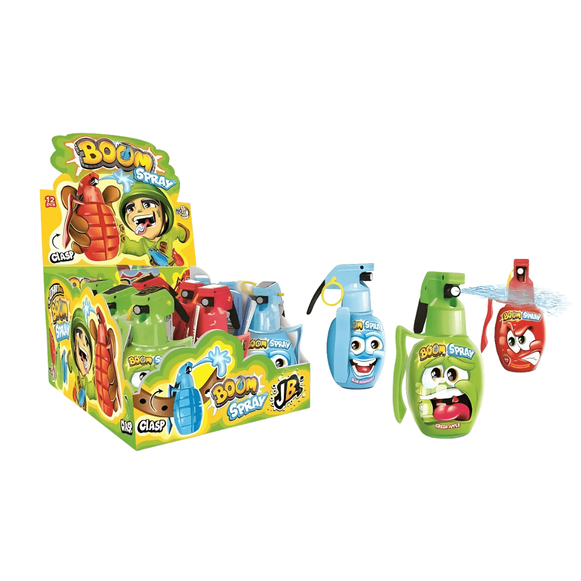 Johny Bee Boom Spray 12x50g - Godisspray