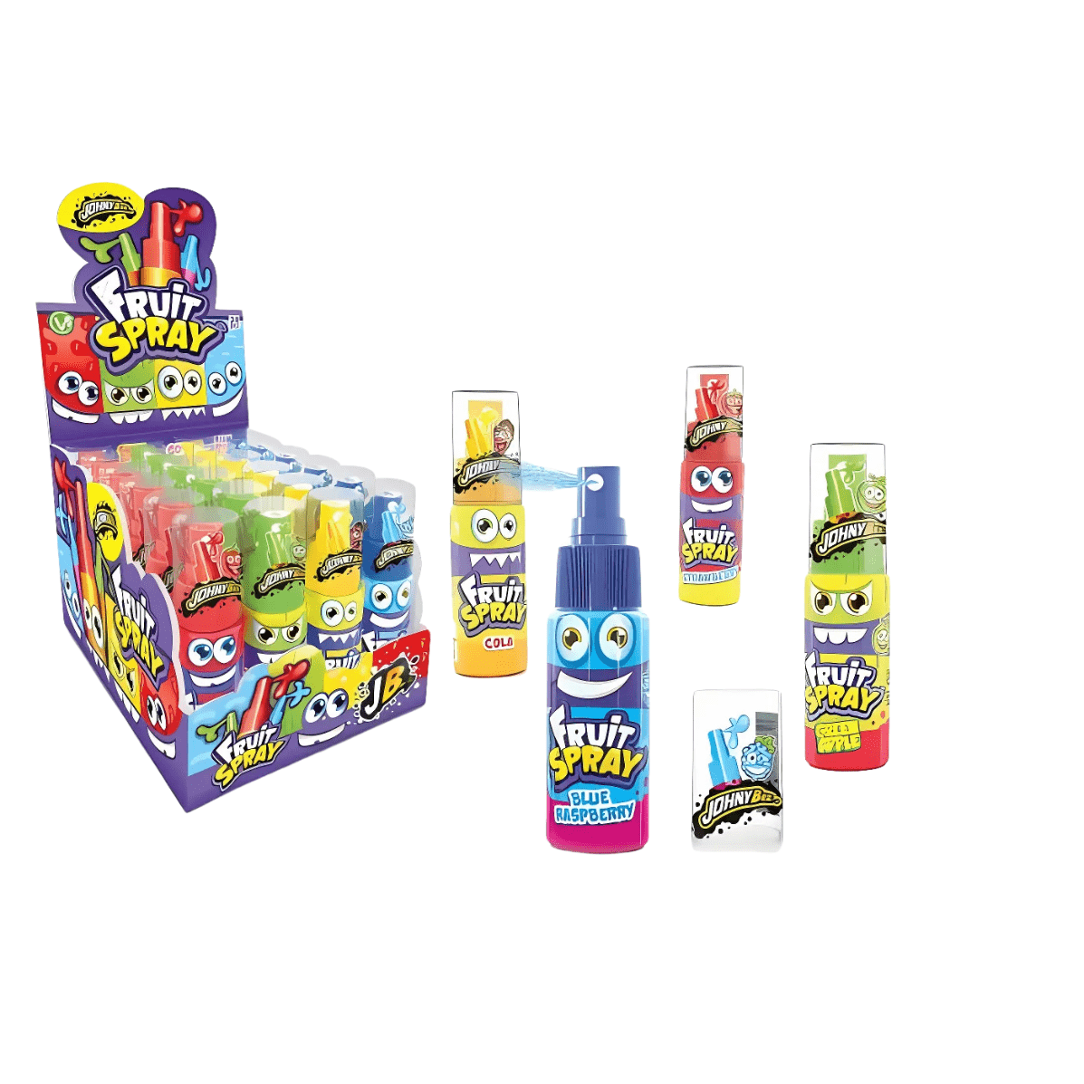 Johny Bee Fruktspray – 24 x 20 ML