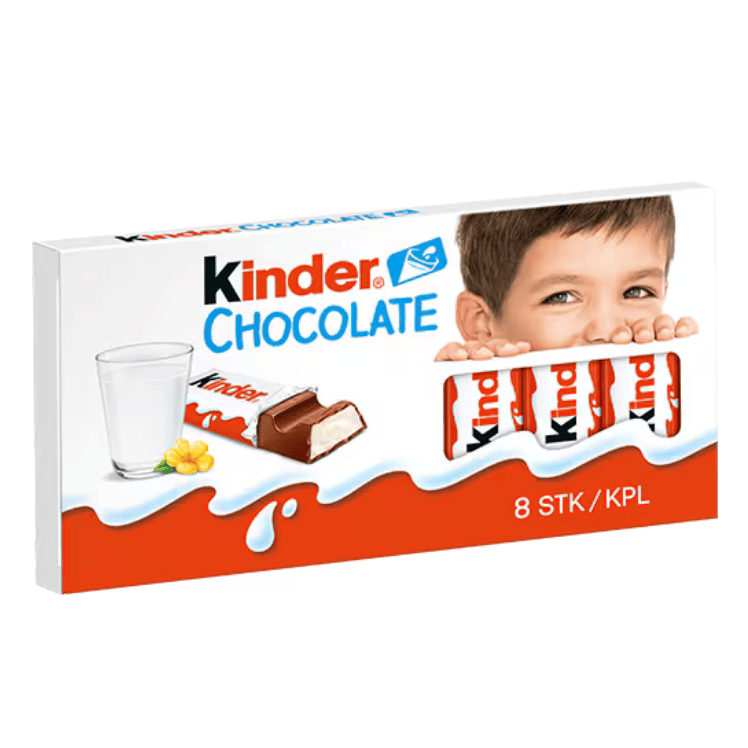 Kinder Chocolate 10 X 100 G