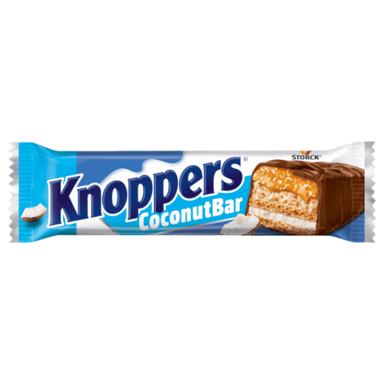 Knoppers Coconut Nutbar 24 X 40 G