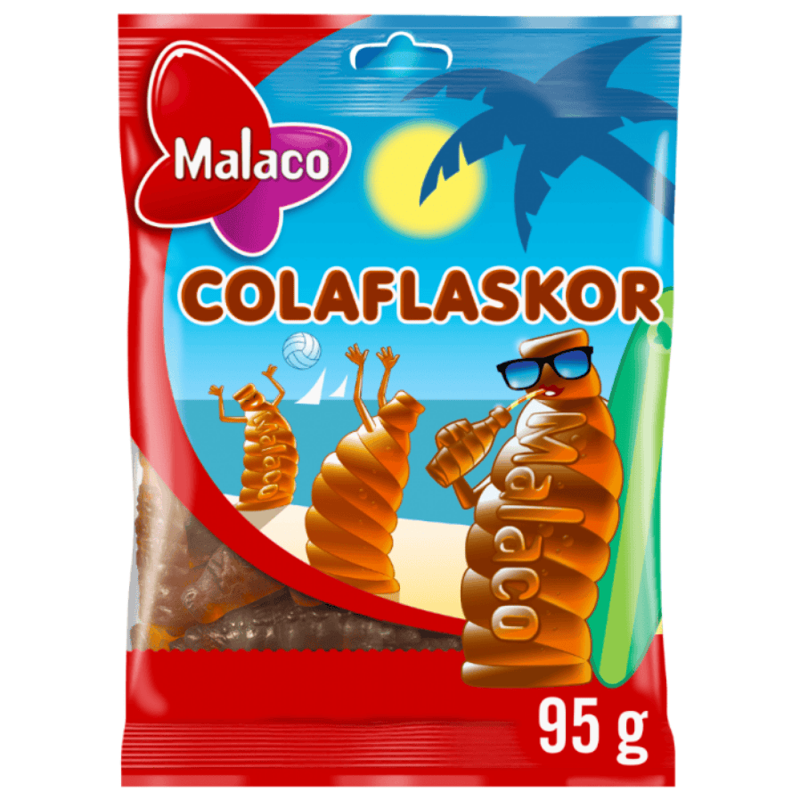 Malaco Colaflaskor 28 X 95 G