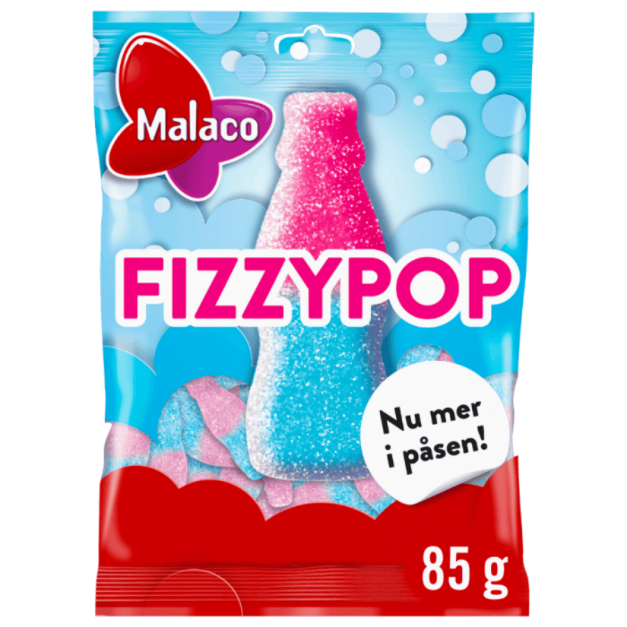 Malaco Fizzypop 85 G