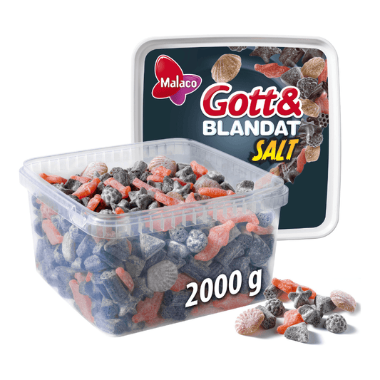 Malaco Gott & Blandat Salt 2 KG