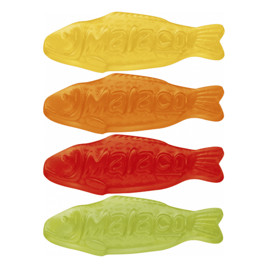 Malaco Pastell Fisk 3 KG