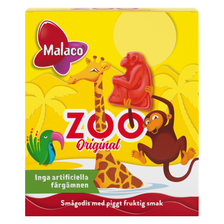 Malaco Zoo Tablettask 30 X 20 G