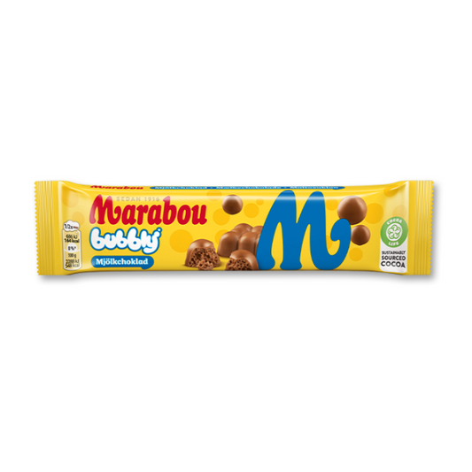 Marabou Bubblig Mjölkchoklad 60g x 20st